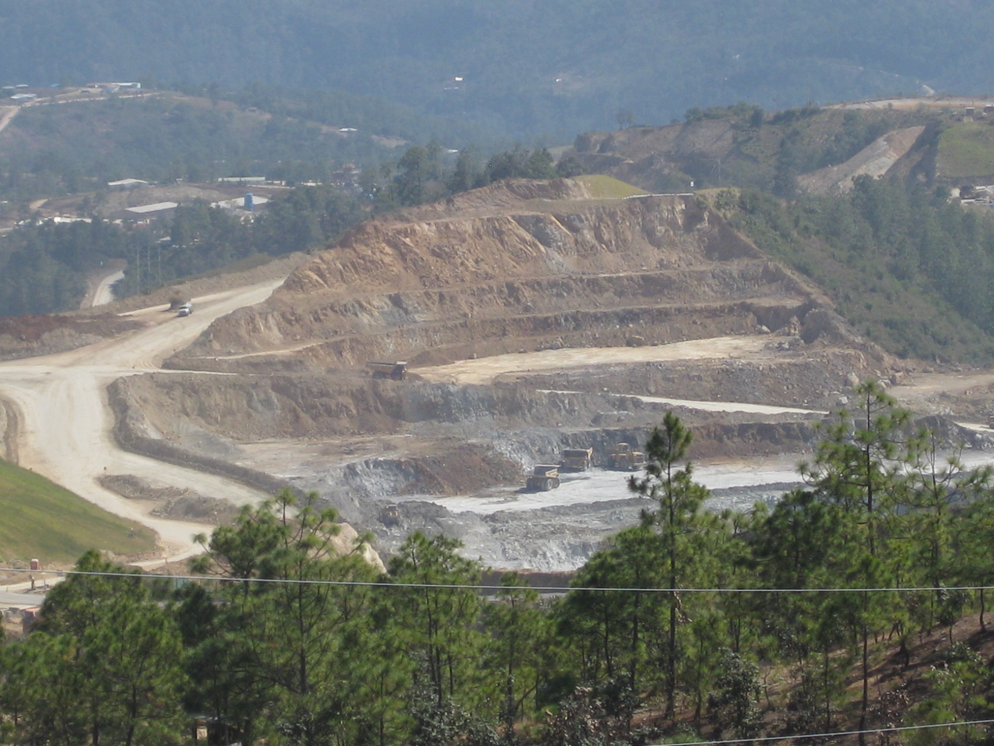 AP-fonderna har bland annat investerat i företaget Goldcorp, som äger den kritiserade Marlingruvan i Guatemala. Foto: Aron Lindblom.